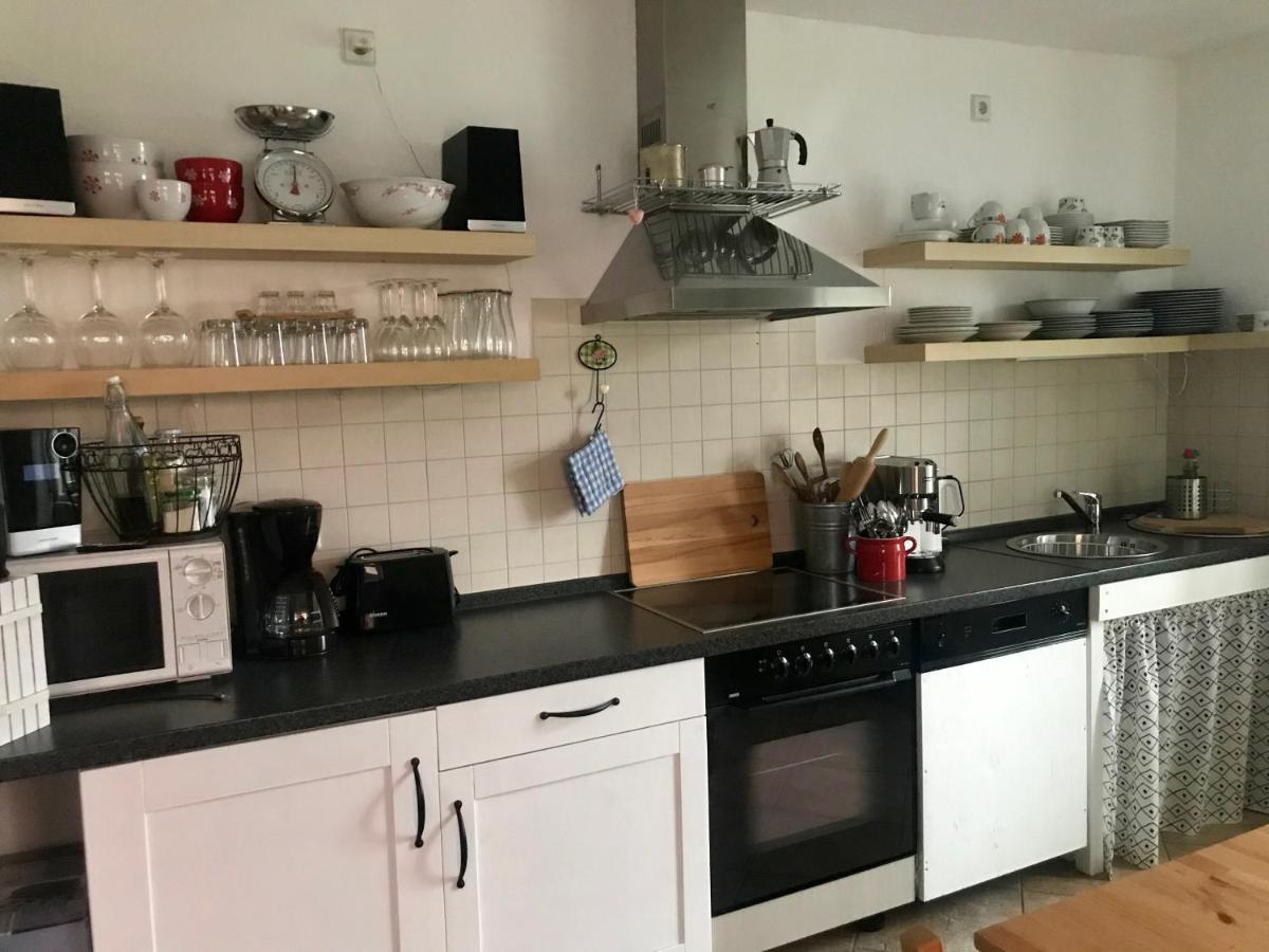 Ferienwohnung Alter Bauernhof Dresden Bagian luar foto